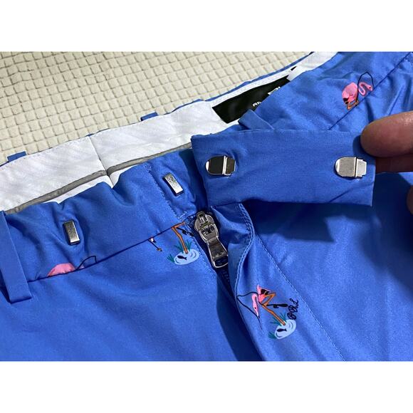 RLX Ralph Lauren Flamingo Print Shorts – Size 33 – Tailored Fit – Resortwear - Picture 7 of 9